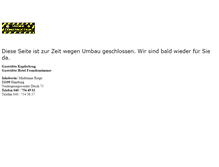 Tablet Screenshot of kupferkrug-hamburg.de